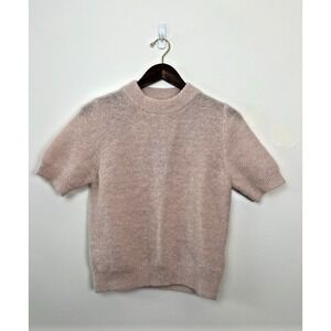 H&M Womens Wool Mohair Blend Sweater XS Minimalist Capsule Wardrobe French Girl